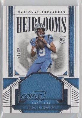 2023 Panini National Treasures Heirlooms 48/49 Bryce Young Rookie RC 0o6m
