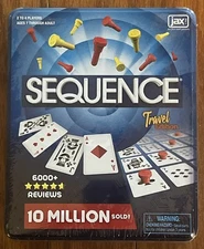 Sequence Game Travel Edition Card Board Game Fun Strategy Family Vacation