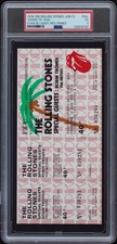 Rolling Stones Ticket 1976 Full Concert PSA 3 Nice, France Mick Jagger Pop 3