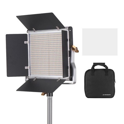 Andoer Professional LED Video Light Dimmable 660 LED Bulbs Bi-Color Light PEXT