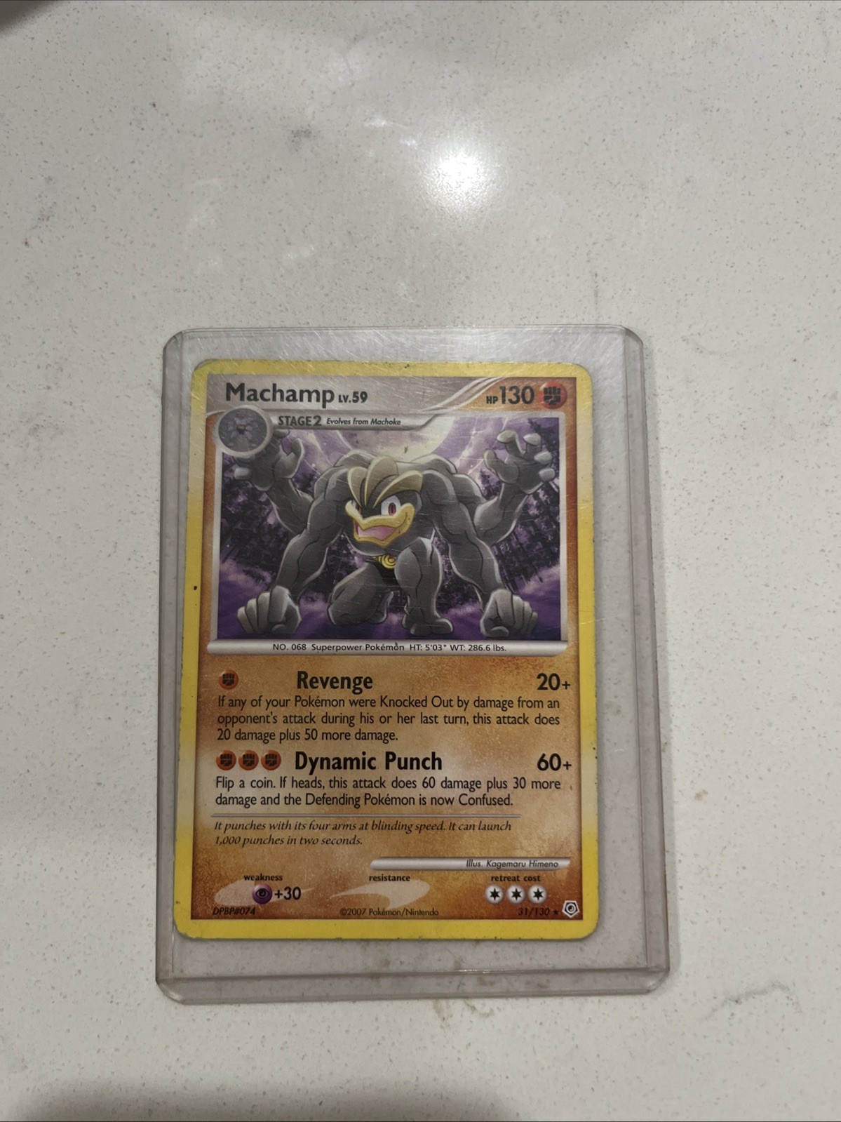 Machamp 31/130 Diamond and Pearl Regular