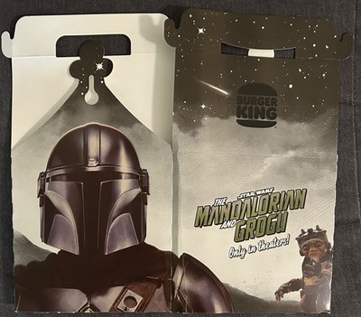 mandalorian and grogu burger king Boxes and Crowns