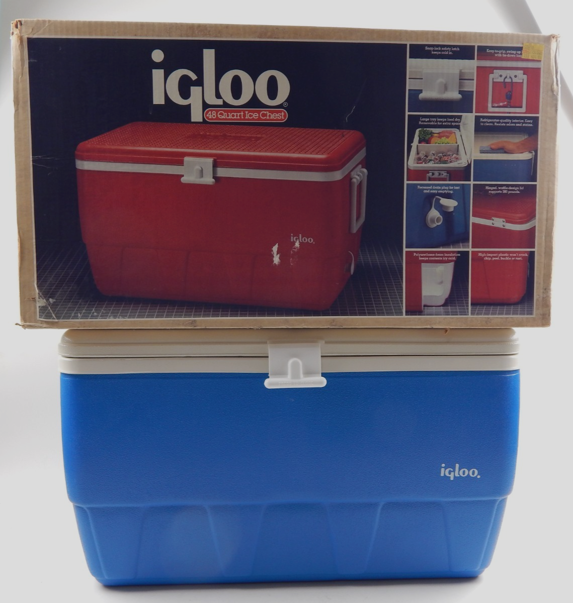 【USA vintage】Igloo イグルー クーラーボックス　アメリカ 1980s USA vintage】IGLOO クーラーボックス アメリカ 1980s USA