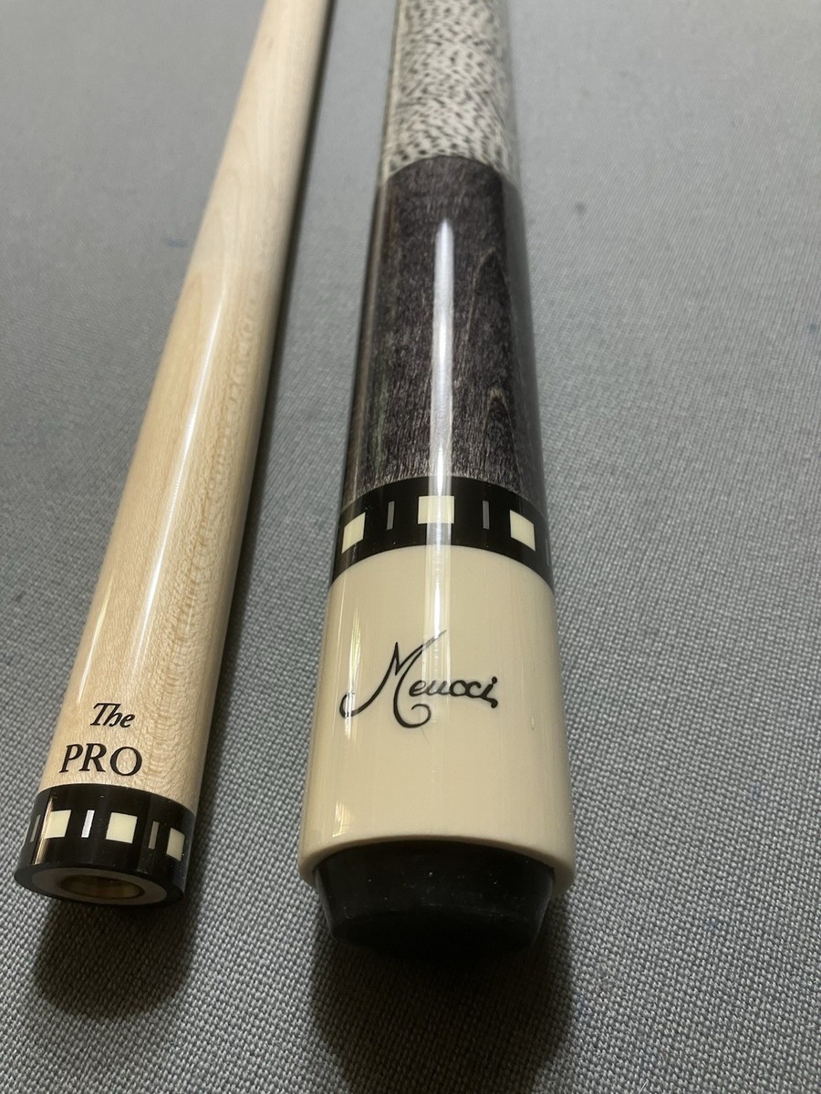 Meucci SB1-s Smoked Grey Stain Cue With The Pro Shaft, 12.5mm