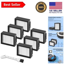 iRobot Roomba High-Efficiency Filter Kit - 6 Filters + 1 Cleaning Brush Included