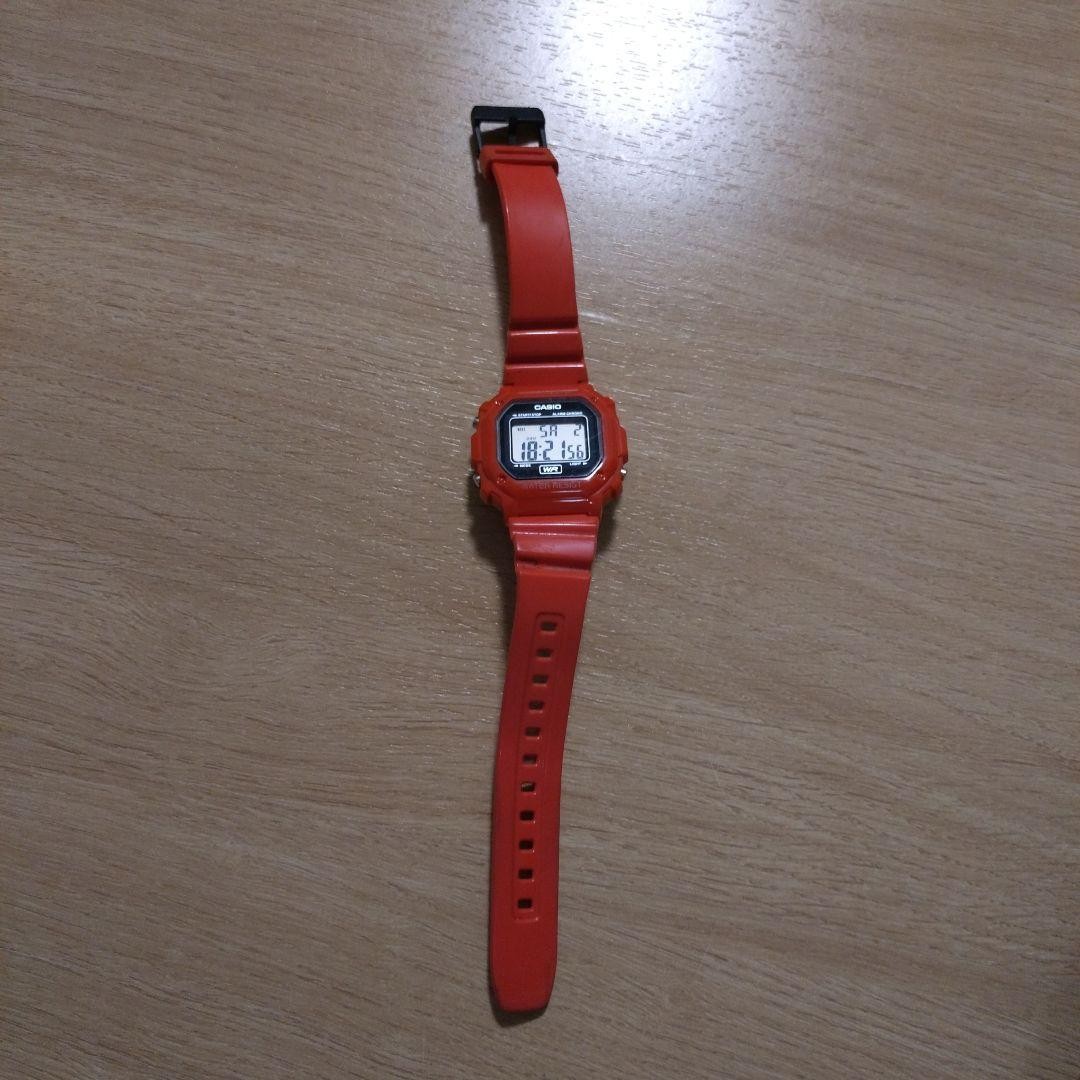 Casio Red Digital Watch for Men and Women