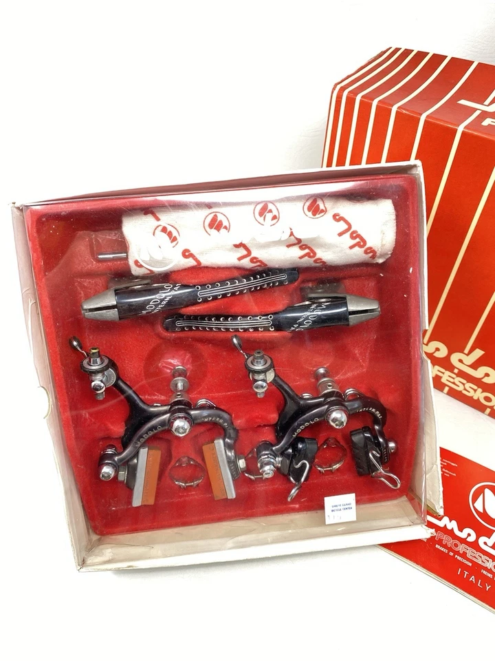 Vintage Modolo Professional Black Compact Stratos Bremsenset & Box gebraucht guter Zustand - Bild 2 von 4