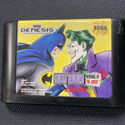 Batman: Revenge of the Joker (Sega Genesis, 1992) Cartridge Only, Tested