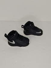 Nike Team Hustle 07 Toddler Medium Black Athletic Synthetic Unisex 6C Shoes
