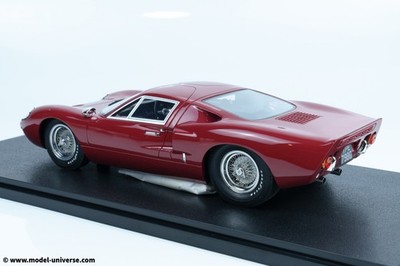 Cult Scale - 1:18 Ford GT40 MkIII Maroon 1966 - Limited Edition