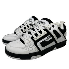 DVS Mens Comanche Skate Shoes White/ Black/ W...