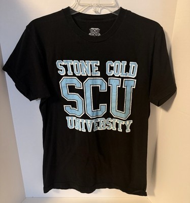 Stone Cold Steve Austin Men's T-Shirt SCU Stone Cold University Size M A7