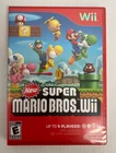 New Super Mario Bros. Nintendo Wii 2009 Brand New Factory Sealed
