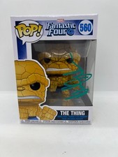 Michael Chiklis Signed The Thing Funko Pop Fantastic Four  #560 ACOA