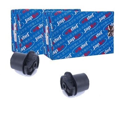 2x JAPKO HINTERACHSBUCHSEN LAGER UNTEN passend für DAIHATSU SIRION TOYOTA YARIS