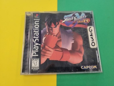 Street Fighter EX Plus Alpha Playstation 1 PS1 Case Only 