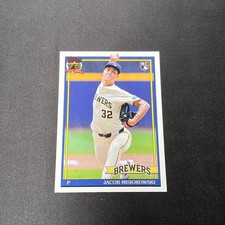 2026 Topps Series 1 #T91-74 Jacob Misiorowski ‘91 Insert RC Milwaukee Brewers