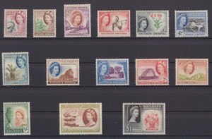 TIMBRES RHODHESIE DU SUD 1953 N 79/92  NEUFS ** STAMPS SOUTHERN RHODESIA REF 172
