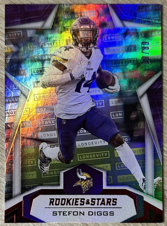 2019 Rookies & Stars Longevity /80 Stefon Diggs #86