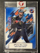 2025 Topps Pristine - Pete Alonso #286 Blue Refractor /75 ENCASED E86