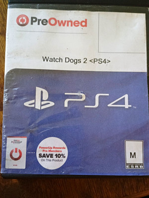 Watch Dogs 2 PS4 2016 Ubisoft M Rated Action Adventure Disc only with case