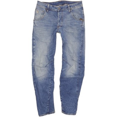 G-Star Arc 3D Men Blue Tapered Slim Jeans W30 L34 (109688)