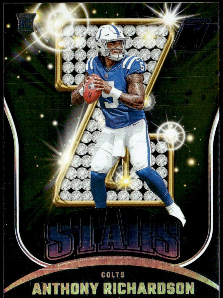 2023 Panini Zenith #25 Anthony Richardson Z-Stars Rookie E1