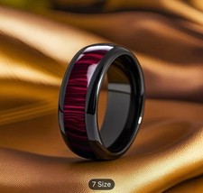 Black And Red Ring