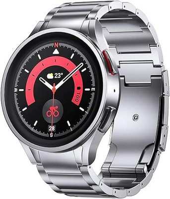 Titanium Metal Strap Compatible with Galaxy Watch 6 Classic 47mm