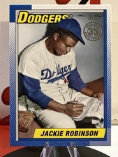 Jackie Robinson 2025 Topps Series One #T90-71 1990 35th Anniversary LA Dodgers