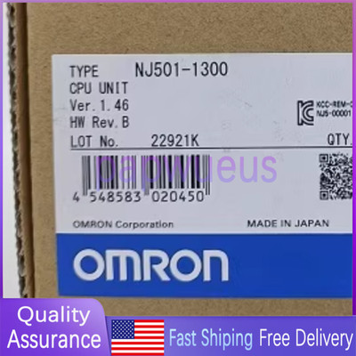 1PCS Brand New OMRON PLC Module NJ501-1300 Original Fast Delivery US Stock