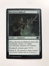 Rosethorn Halberd MTG Magic the Gathering Card NM Near Mint J22