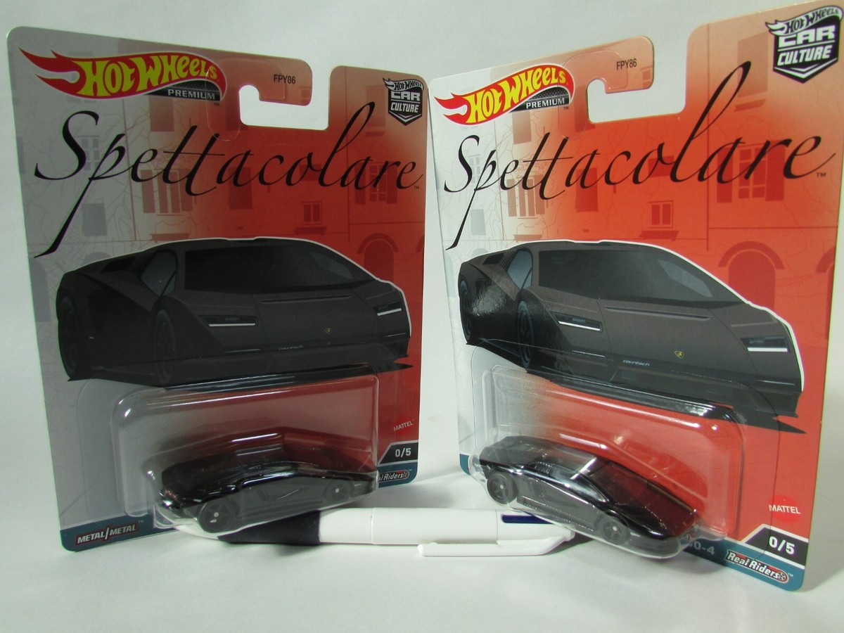 HOT WHEELS CAR CULTURE SPETTACOLARE CHASE 0/5 LAMBORGHINI COUNTACH