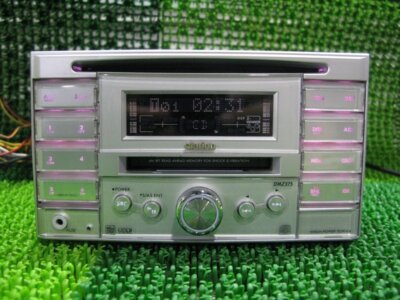 Clarion DMZ375 MD/CD Player Car Stereo Tested Working W/ HARNESS