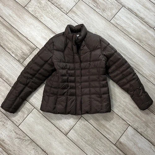 Roper Women’s Brown Puffer Quilted Down Filled Winter Western Coat Jacket XL