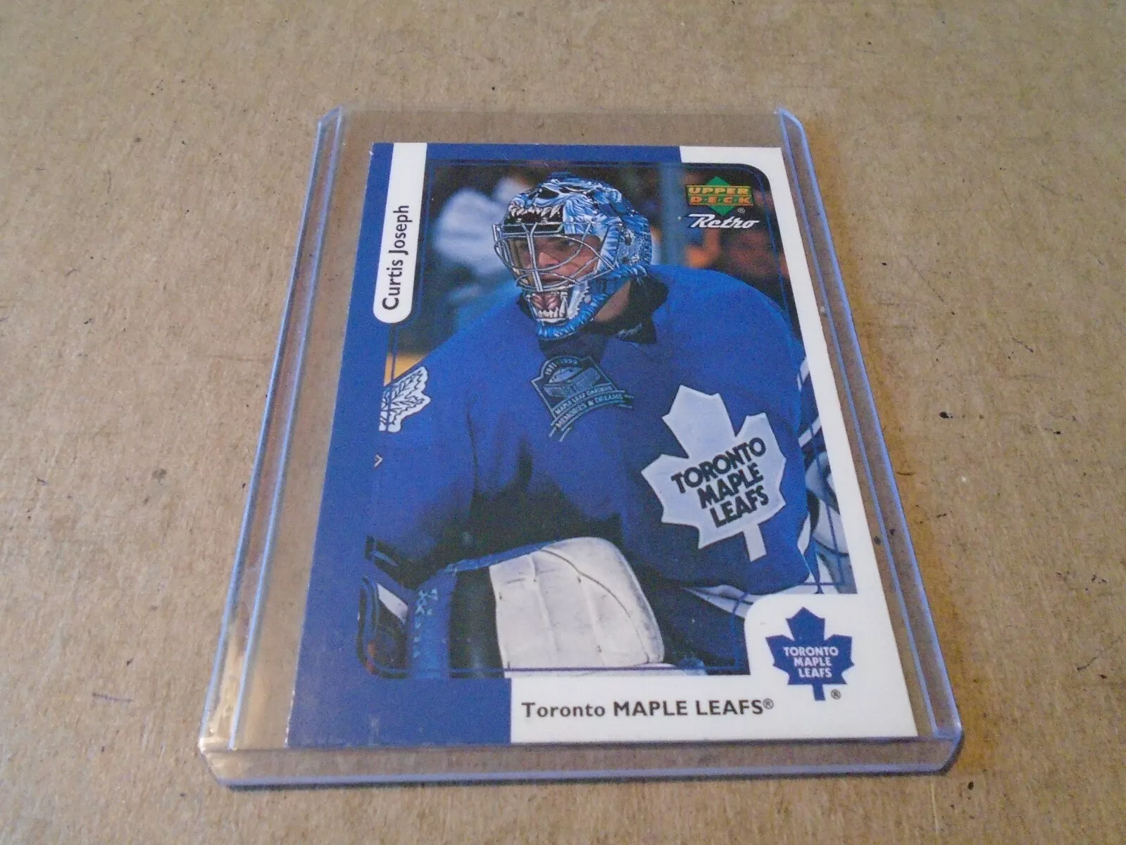 Curtis Joseph trading card