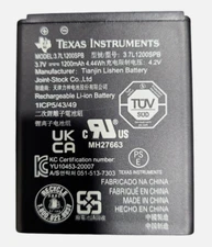 Texas Instruments Rechargeable Li-ion Battery - 3.7L1200SPB