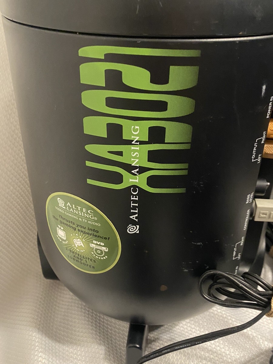 Altec Lansing XA3021 theater sound system remote satellite