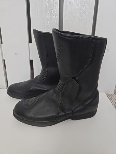 Alpinestars Racing Ahead Black Leather Gore-Tex Motocross Boots 49/13.5 - Bild 3 von 14
