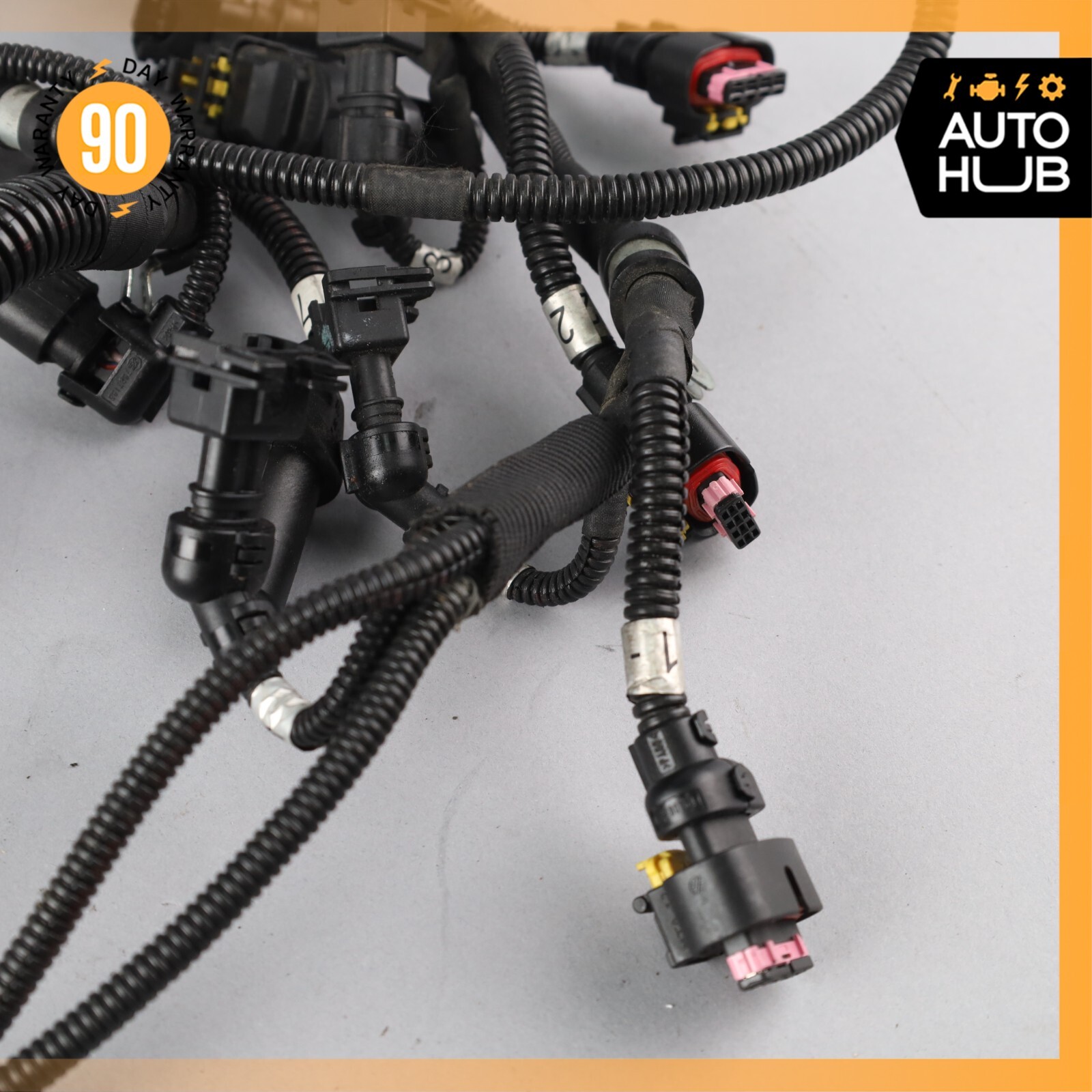 09-19 Maserati GranTuismo M145 Fuel Injector Injection Wiring Harness OEM 33k