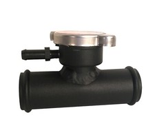 Universal Aluminum Radiator Hose Filler Neck Coolant Hose Drain 1-14 32mm