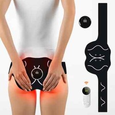 Hip Trainer Buttock with Remote Control 8 Mode Fitness Heating Massager Slimming