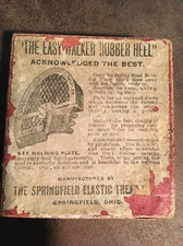 Vintage Rubber Heel replacement NIB