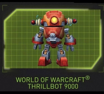 Mtn Dew Gaming WoW Mini Pet Thrillbot