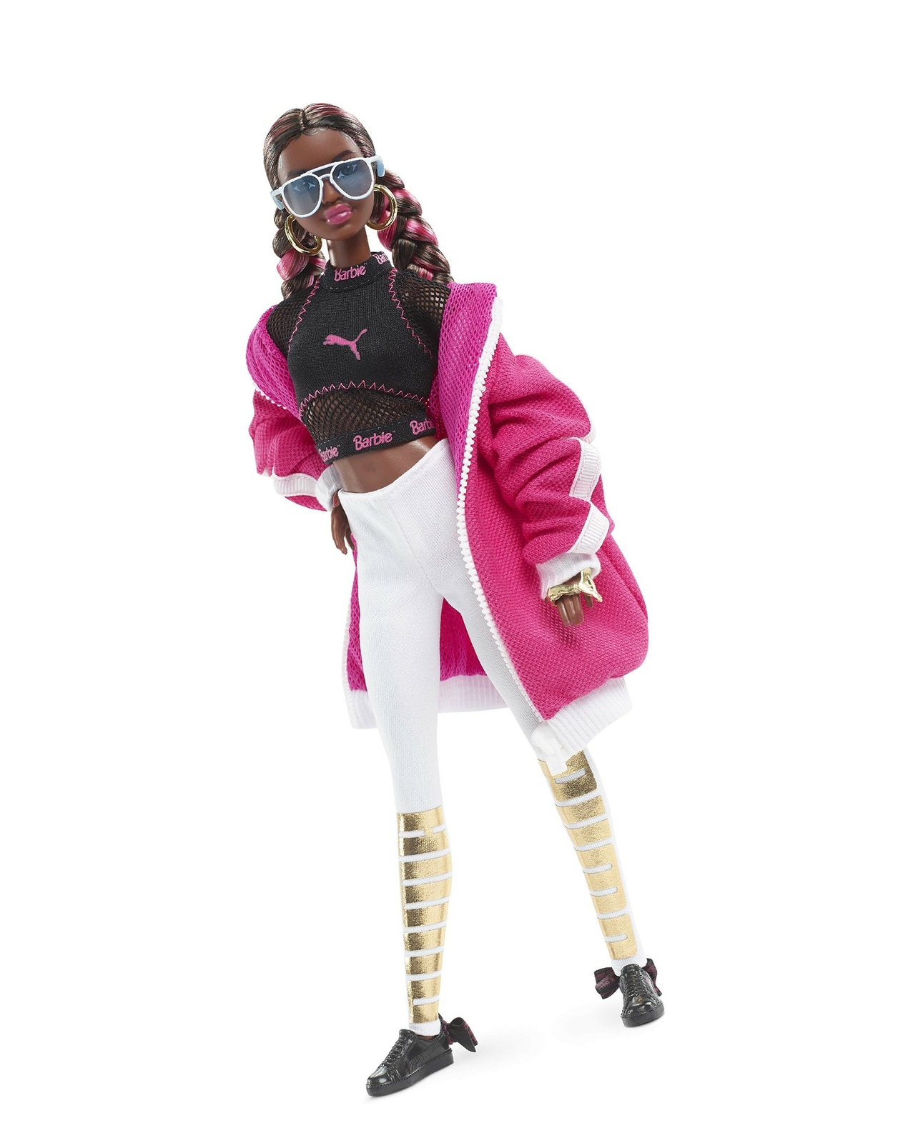 barbie puma doll dark-haired