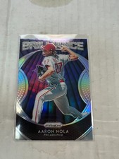 Aaron Nola 2019 Panini Prizm Brilliance Silver Prizm #B5 NrMt