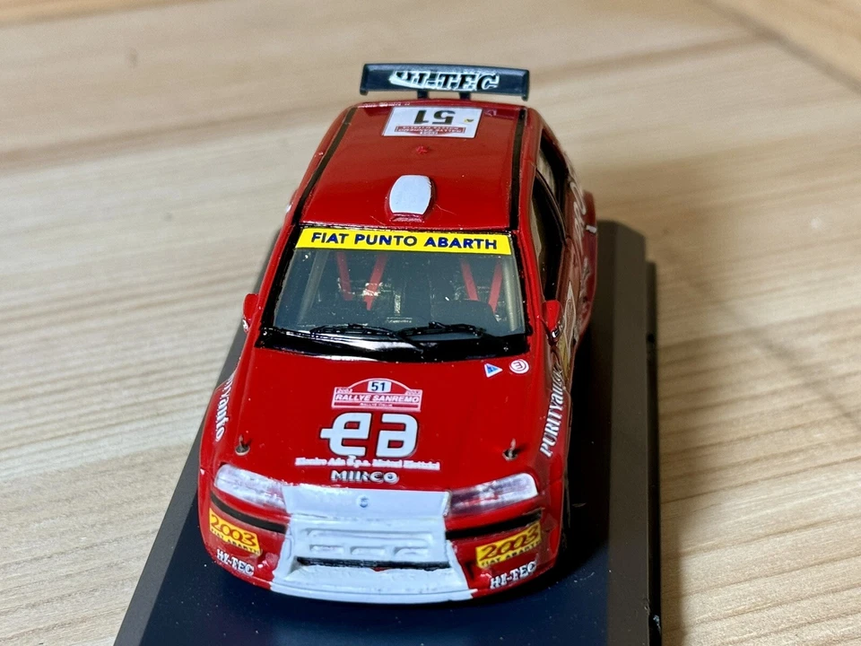 FIAT PUNTO S1600 #51 RALLYE SANREMO 2003 M.BALDACCI TOP MODEL TMC3019 1:43 - Immagine 4 di 4