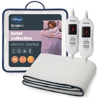 Silentnight Hotel Collection Electric Blanket Luxury Soft Fleece Cover Heated