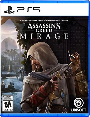 Assassin's Creed Mirage w/ Forty Thieves (Sony PlayStation 5 PS5) Factory Sealed