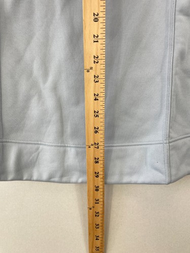 Lands’ End Fleece Pullover Girls Size L 14–16 Silver Half Zip Sweater Top NWT - Picture 6 of 10